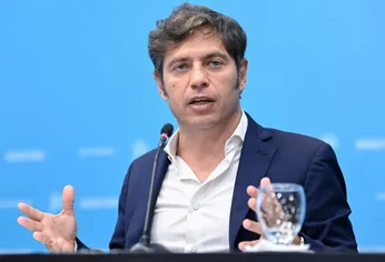 El gobernador bonaerense, Axel Kicillof.
