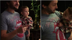 Divertida situación familiar de Germán Paoloski con su hijo León: el bebé quería tomar algo, pero... Divertida situación familiar de Germán Paoloski con su hijo León: el bebé quería tomar algo, pero...