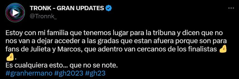 Acusaciones de fraude en la final de Gran Hermano: ¿A quién señalaron como el ganador?