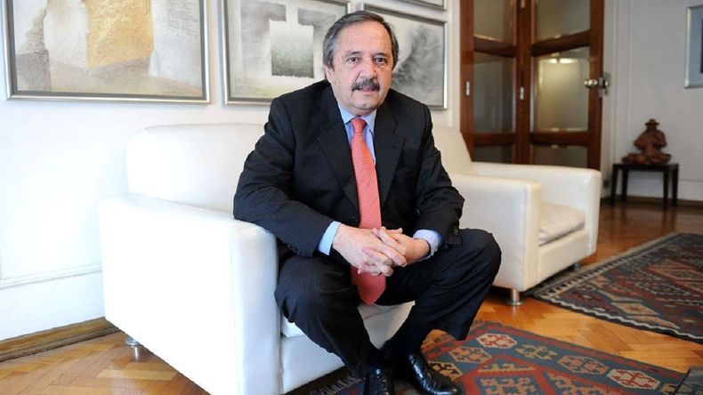 El dirigente radical Ricardo Alfonsín.