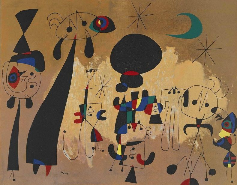 Un cuadro de Joan Miró fue vendido por 20,7 millones de euros en París