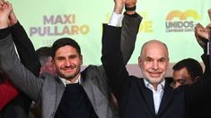 Maximiliano Pullaro, Horacio Rodríguez Larreta y Gisela Scaglia Maximiliano Pullaro, Horacio Rodríguez Larreta y Gisela Scaglia