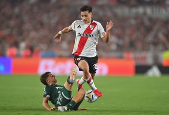 El delantero debutó en Primera el 31 de enero de 2024 con Martín Demichelis.&nbsp;