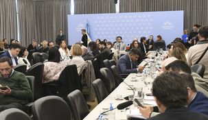 El plenario de comisiones de la Cámara de Diputados para lograr el dictamen de mayoría de los proyectos de morosidad.
