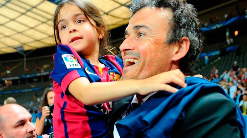 Luis Enrique emocionó a todos ante el recuerdo de su hija.
