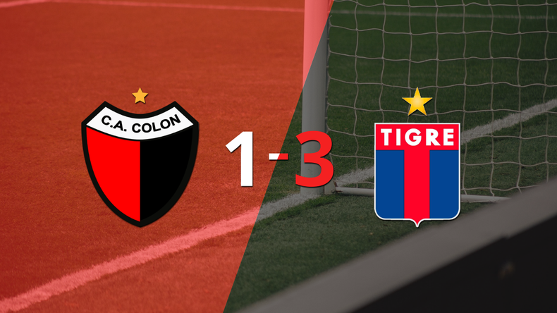 Tigre gana 3 a 1 en su visita a Colón