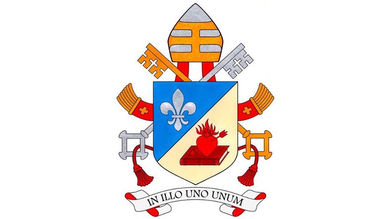 Escudo compartido por el Vaticano.
