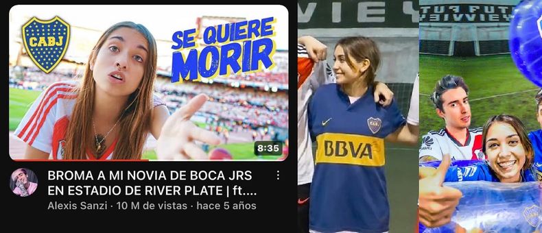 Mar&iacute;a Becerra tiene muchos v&iacute;nculos a Boca Juniors.