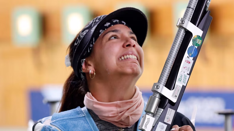 La tiradora Fernanda Russo dijo: 