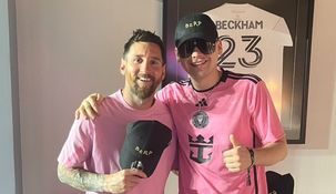 Bizarrap fue a ver la goleada de Inter Miami en el clásico ante Orlando City y se saludó con Lionel Messi