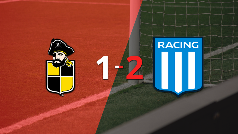 Ajustada victoria por 2 a 1 de Racing Club