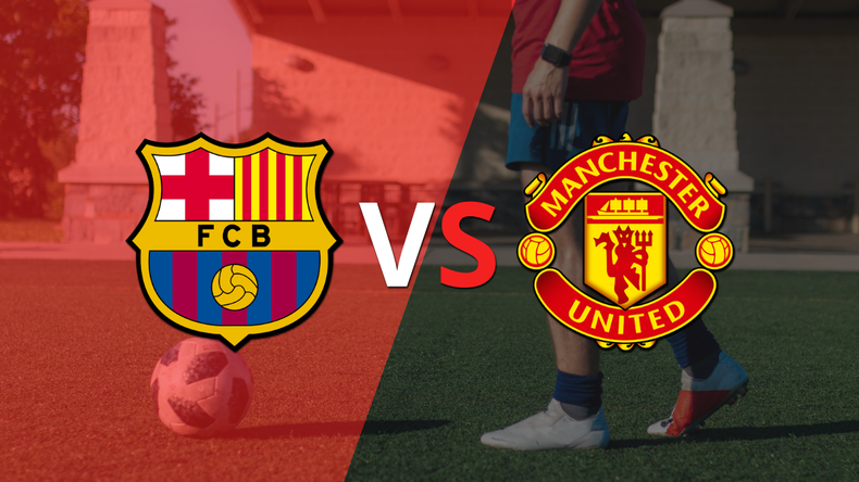 El empate en 2 dejó la llave abierta entre Barcelona y Manchester United