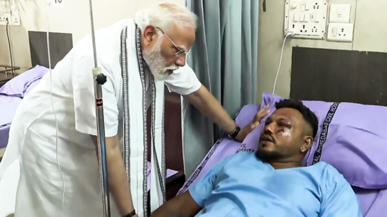 Un medio de India pudo hablar por primera vez con el sobreviviente.&nbsp;