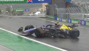 Franco Colapinto abandonó una carrera por primera vez en la Fórmula 1. Franco Colapinto abandonó una carrera por primera vez en la Fórmula 1.