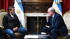 Sergio Massa y Agustín Aguirre Sergio Massa y Agustín Aguirre