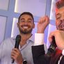 El conductor del Bailando sorprendió a Occhiato en vivo en Luzu TV. El conductor del Bailando sorprendió a Occhiato en vivo en Luzu TV.