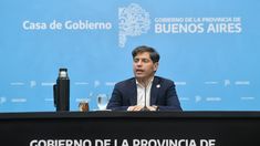 Axel Kicillof anunció un reacondicionamiento de las escuelas para el ciclo lectivo 2023.