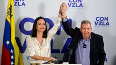 Edmundo González Urrutia junto a María Corina Machado. Edmundo González Urrutia junto a María Corina Machado.