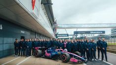 Franco Colapinto con el equipo de Alpine.&nbsp;