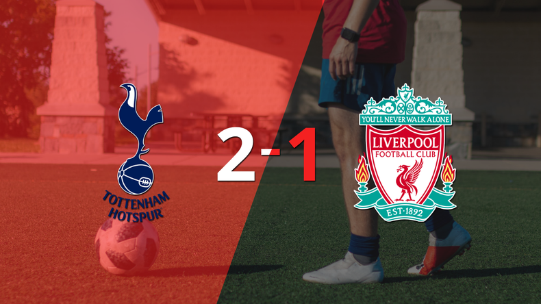 Tottenham sacó los 3 puntos en casa al vencer 2-1 a Liverpool