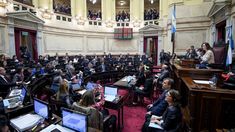 La sesión en el Senado comenzó a las 10.