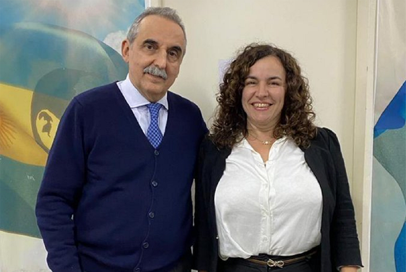 Guillermo Moreno y Nydia Lirola.
