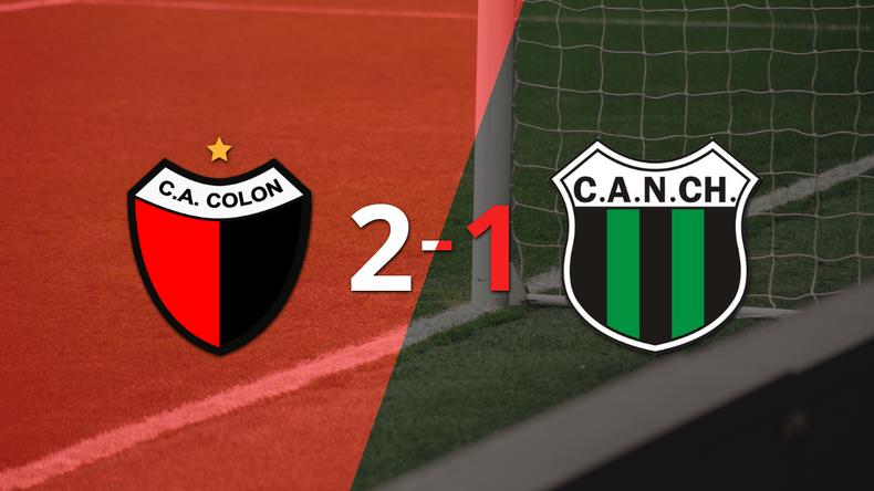 Colón voltea el marcador y triunfa 2 a 1 ante Nueva Chicago