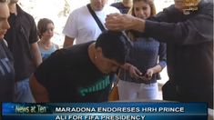 Ahora es Hijo de Dios: Diego Maradona se bautizó en el mismo río que Jesús Ahora es Hijo de Dios: Diego Maradona se bautizó en el mismo río que Jesús