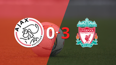 Contundente 3-0 de Liverpool en su visita a Ajax