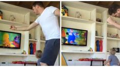 El divertido baile de Michael Bublé y Noah, el hijo de Luisana Lopilato El divertido baile de Michael Bublé y Noah, el hijo de Luisana Lopilato