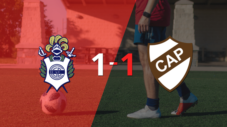 Platense empató 1-1 en su visita a Gimnasia