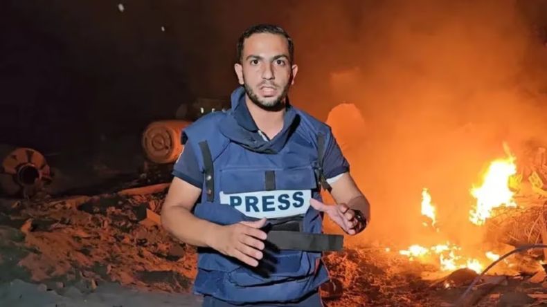 Al Jazeera denunció que el ejército de Israel mató a cinco periodistas de su equipo.