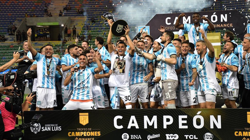 Racing gritó campeón en San Luis.