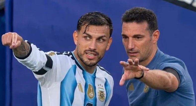 Se conocieron los detalles de la charla clave entre Paredes y Scaloni para ganar el partido ante Suiza