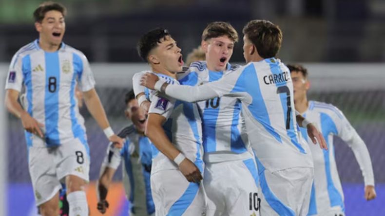 Selección argentina vs. Italia, por el Mundial Sub 20 de Chile 2025 ...