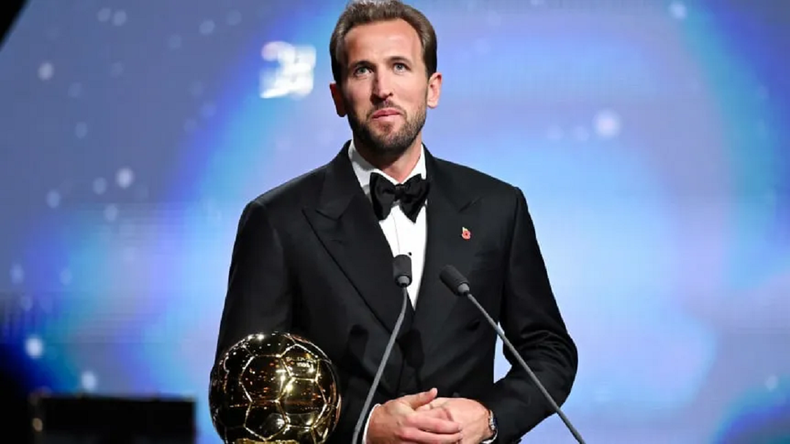 Harry Kane se quedó con el Balón de Oro 2026.