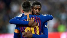 Messiy Dembelé jugaron en Barcelona entre 2017 y 2021 donde disputaron 95 partidosjuntos Messiy Dembelé jugaron en Barcelona entre 2017 y 2021 donde disputaron 95 partidosjuntos