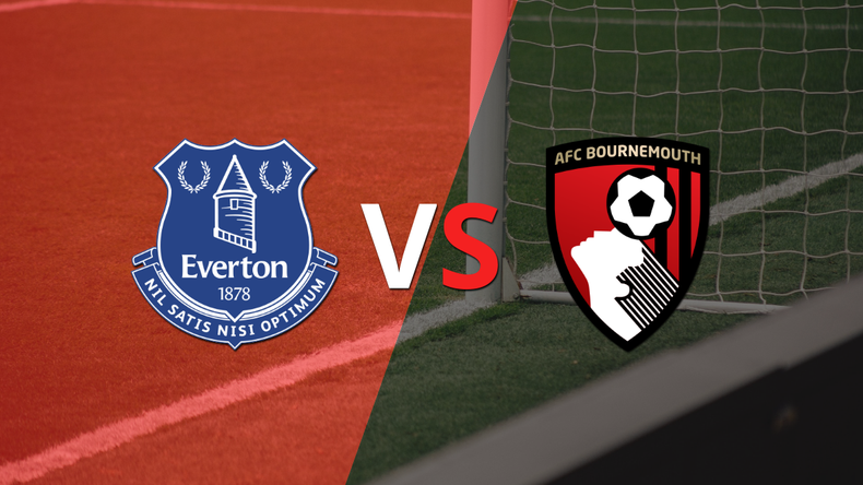 Con un solo tanto, Everton derrotó a Bournemouth en el estadio Goodison Park