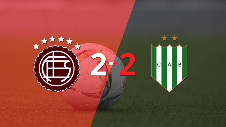 Lanús y Banfield igualan 2-2 en el clásico del Sur