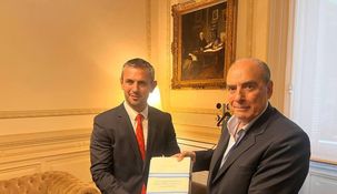 Martín Menem y Guillermo Francos.