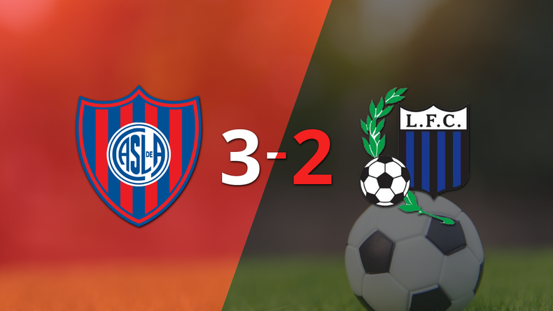 Vibrante 3-2 en el triunfo de San Lorenzo sobre Liverpool (U)