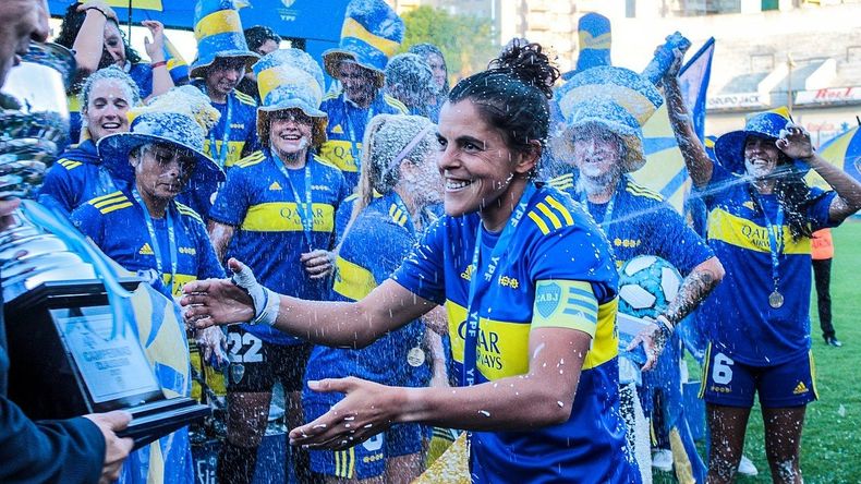 La histórica jugadora de Boca