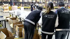 La mercadería fue detectada durante un operativo de la Aduana y la AFIP. La mercadería fue detectada durante un operativo de la Aduana y la AFIP.