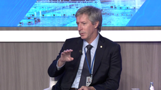 El presidente del Banco Central, Santiago Bausili. El presidente del Banco Central, Santiago Bausili.