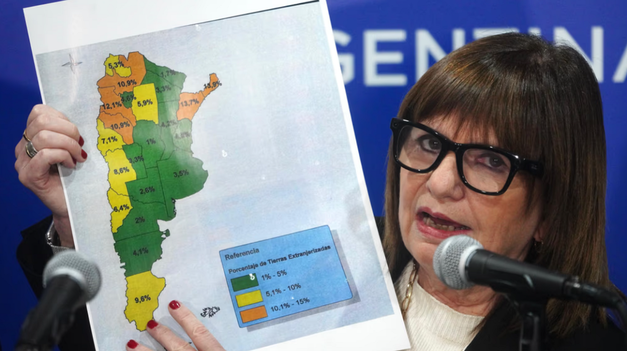 Patricia Bullrich, senadora del bloque de La Libertad Avanza.