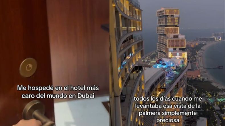 Una joven se hospedó en el hotel más caro del mundo y sorprendió a todos cuando lo mostró.