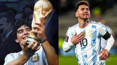 messi, maradona y un 5 de copas, la insolita coincidencia que se volvio viral messi, maradona y un 5 de copas, la insolita coincidencia que se volvio viral