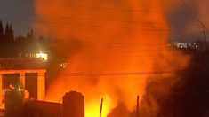 Israel lanzó cerca de 30 misiles contra las instalaciones de Hezbolá. Israel lanzó cerca de 30 misiles contra las instalaciones de Hezbolá.