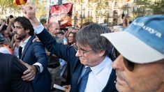 Puigdemont reapareció en Barcelona, de donde huyó en 2017. Puigdemont reapareció en Barcelona, de donde huyó en 2017.