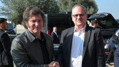 El embajador israelí agradeció la solidaridad del mandatario, algunos gobernadores y de otros políticos.